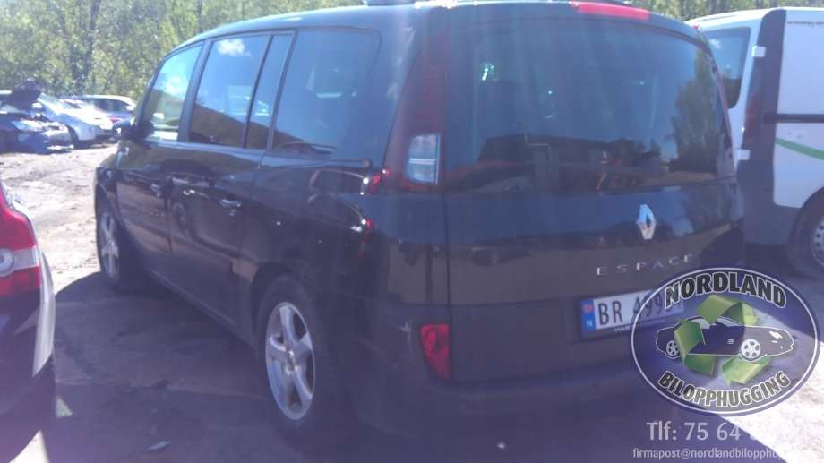 Renault Espace, 2003-2009 (Type IV)  delebil , Motorkode: M9R A7