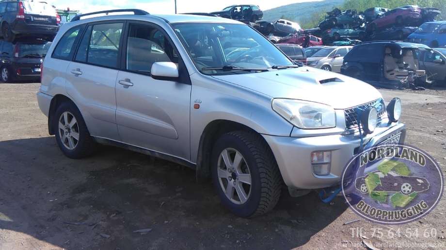 Toyota RAV4, 2000-2006 (Type II)  delebil , Motorkode: 1CD-FTV