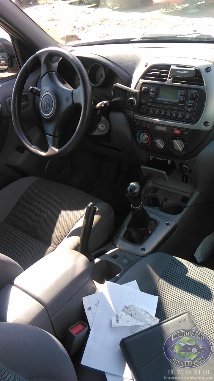 Toyota RAV4 2000-2006 (Type II) delebil , Motorkode: 1CD-FTV, Girkassekode: 