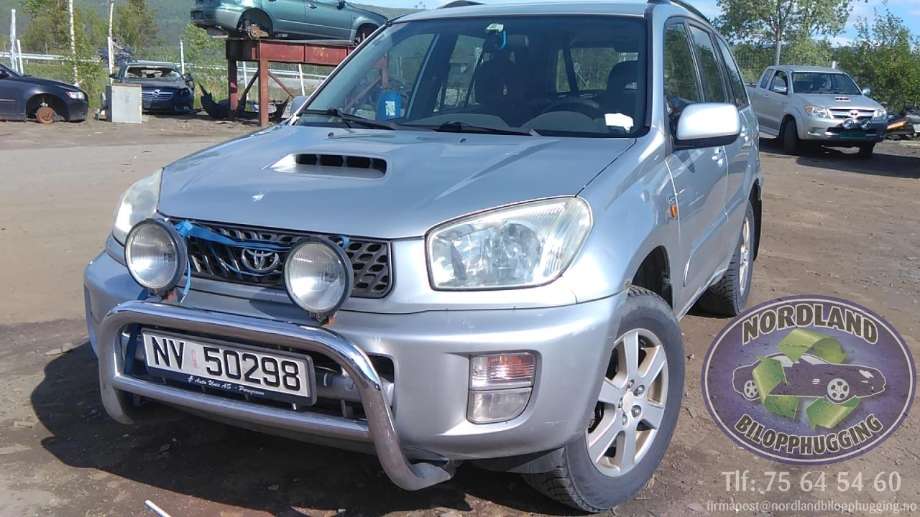 Toyota RAV4 2000-2006 (Type II) delebil , Motorkode: 1CD-FTV, Girkassekode: 