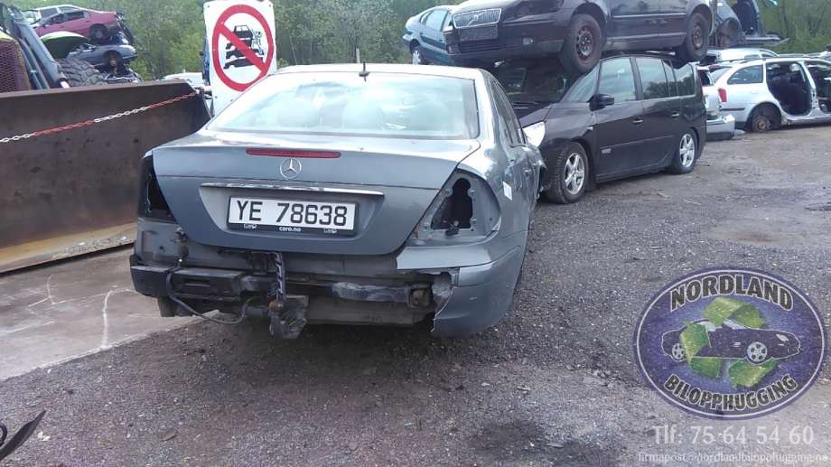 Mercedes E-Klasse 2002-2006 (Fase 1) (W211) delebil , Motorkode: 646951, Girkassekode: 