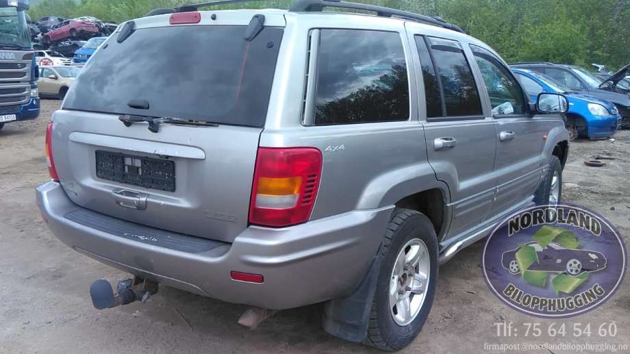 Jeep Grand Cherokee 1999-2004 delebil , Motorkode: , Girkassekode: 