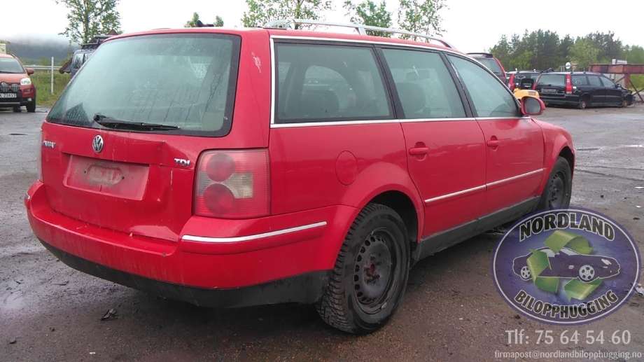 VW Passat 2001-2005 (B5,3BG) delebil , Motorkode: AVB, Girkassekode: 