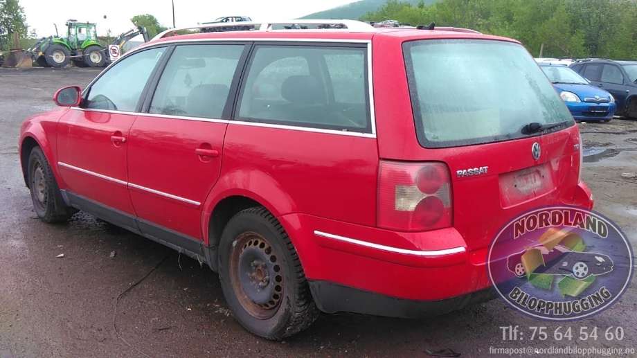 VW Passat 2001-2005 (B5,3BG) delebil , Motorkode: AVB, Girkassekode: 