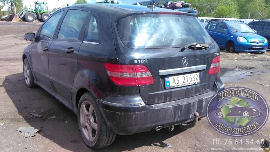 Mercedes B-Klasse 2008-2011 (Fase 2) (W245) (W245), Motorkode: , Girkassekode: 