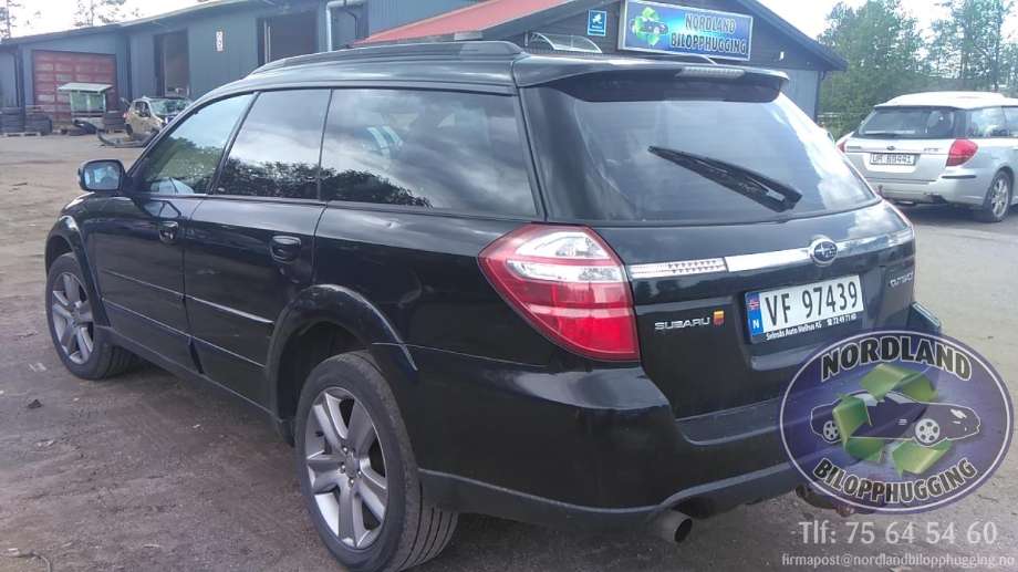 Subaru Legacy 2007-2009 (Type IV, Fase 2) delebil , Motorkode: EJ25, Girkassekode: 