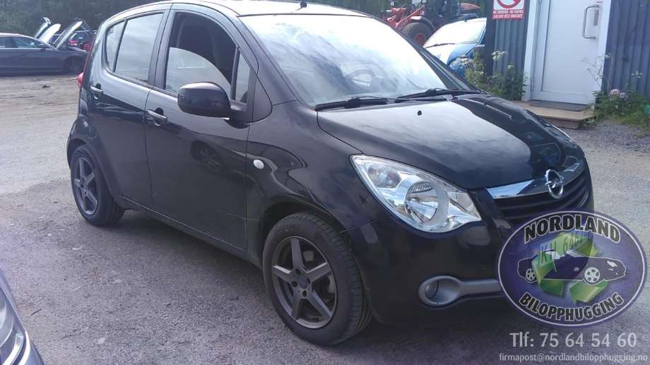 Opel Agila 2008-2013 delebil , Motorkode: K12B, Girkassekode: 