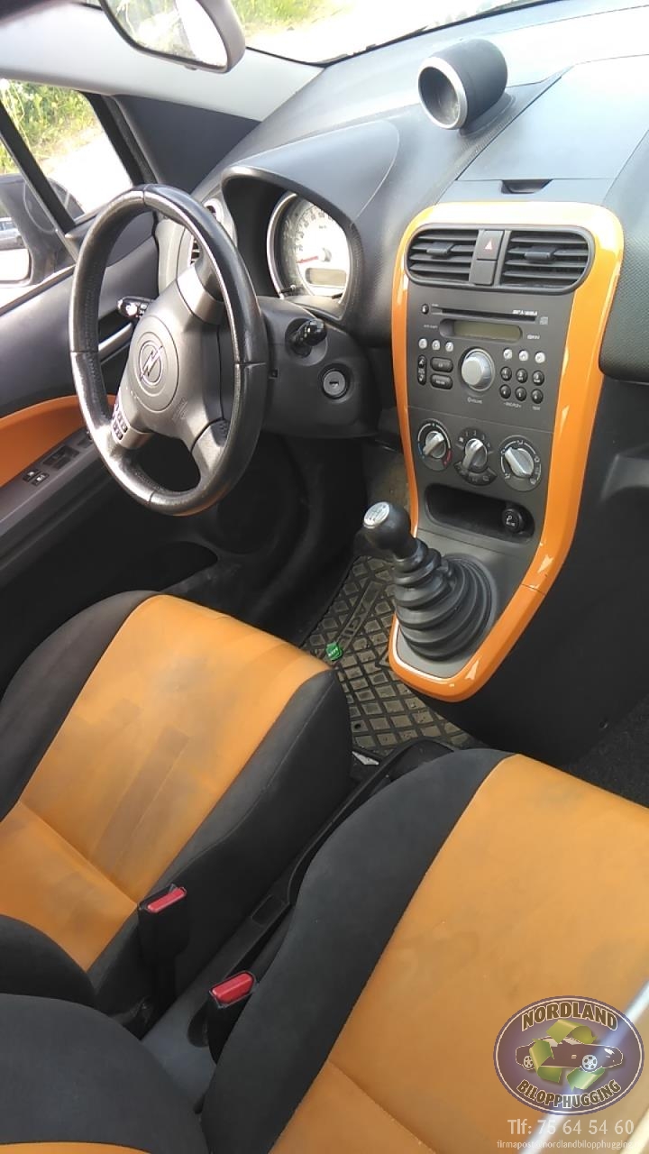 Opel Agila 2008-2013 delebil , Motorkode: K12B, Girkassekode: 