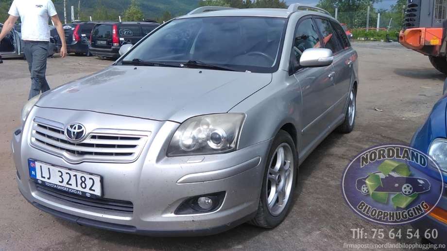 Toyota Avensis 2003-2008 (Type II) delebil , Motorkode: 1AD-FTV, Girkassekode: 