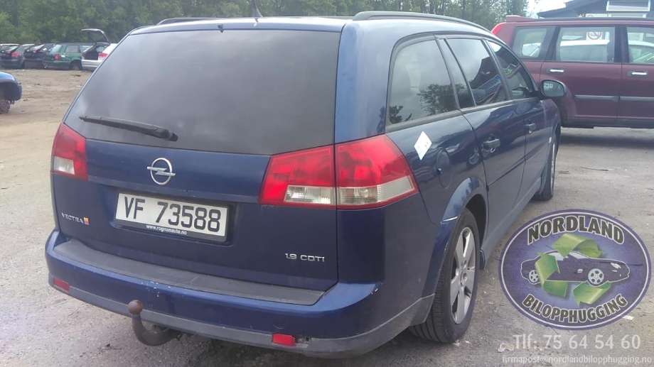 Opel Vectra C 2005-2008 (Type II) delebil , Motorkode: Z19DT, Girkassekode: 