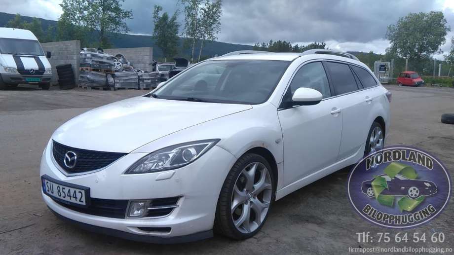 Mazda 6 2008-2010 (Type II, Fase 1) delebil , Motorkode: R2, Girkassekode: 