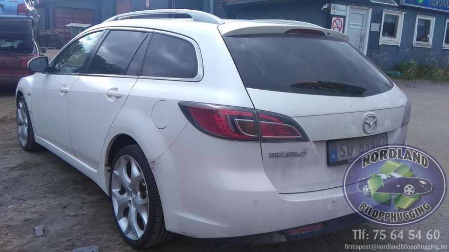 Mazda 6 2008-2010 (Type II, Fase 1) delebil , Motorkode: R2, Girkassekode: 