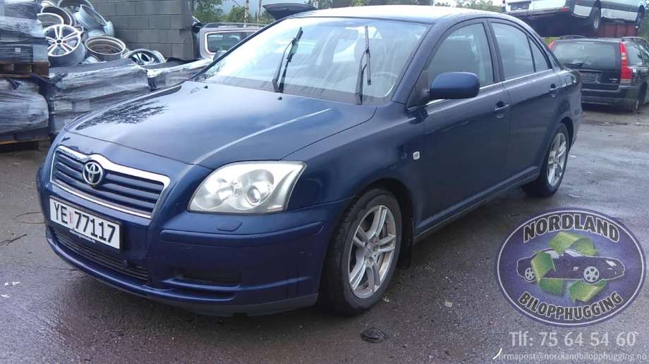Toyota Avensis, 2003-2008 (Type II)  delebil , Motorkode: 3ZZ-FE