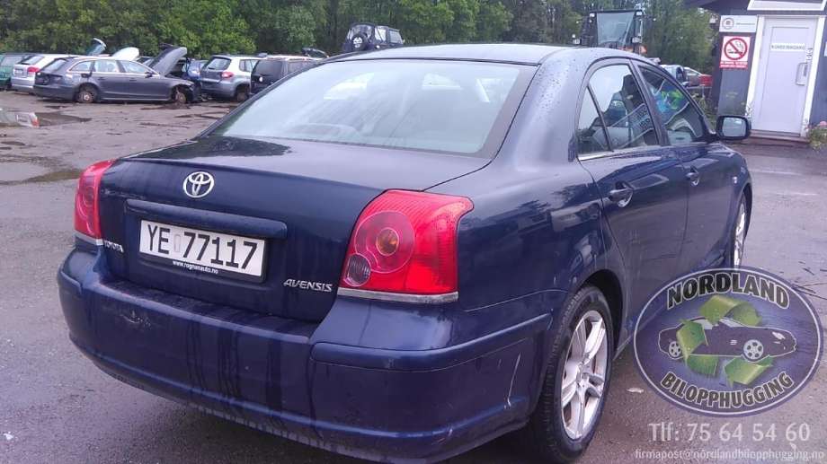 Toyota Avensis 2003-2008 (Type II) delebil , Motorkode: 3ZZ-FE, Girkassekode: 