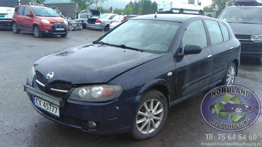 Nissan Almera 2003-2006 (Fase 2) (N16) (N16), Motorkode: QG15, Girkassekode: 