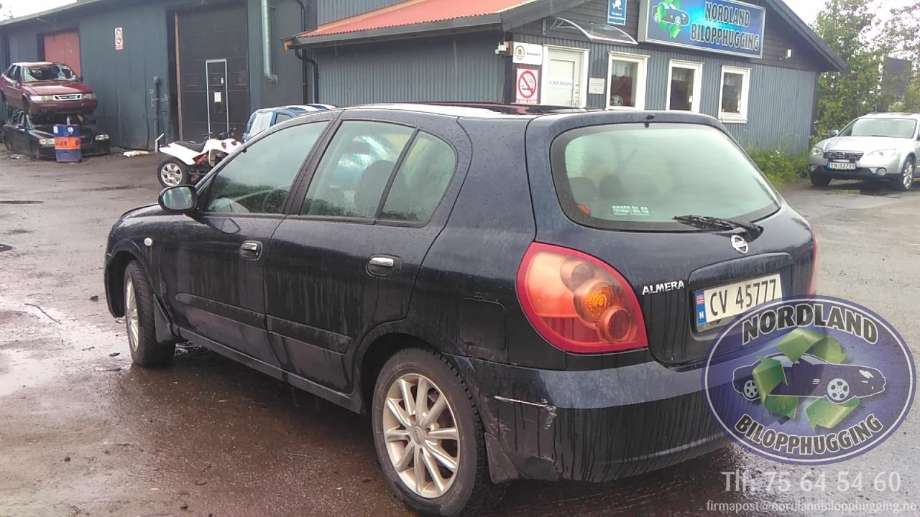 Nissan Almera 2003-2006 (Fase 2) (N16) (N16), Motorkode: QG15, Girkassekode: 