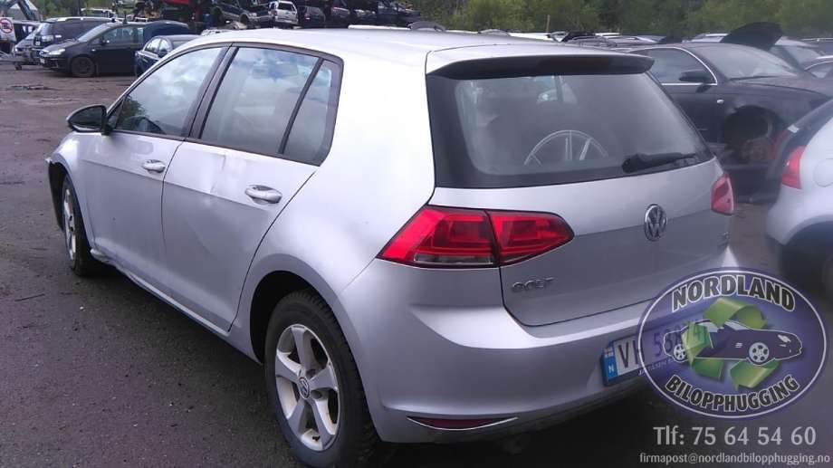 VW Golf VII 2012-2017 (Fase 1) , Motorkode: CLH, Girkassekode: