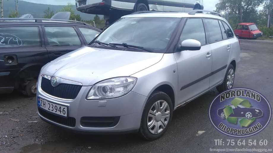 Škoda Fabia 2007-2010 (Type II, Fase 1) , Motorkode: BMS, Girkassekode: