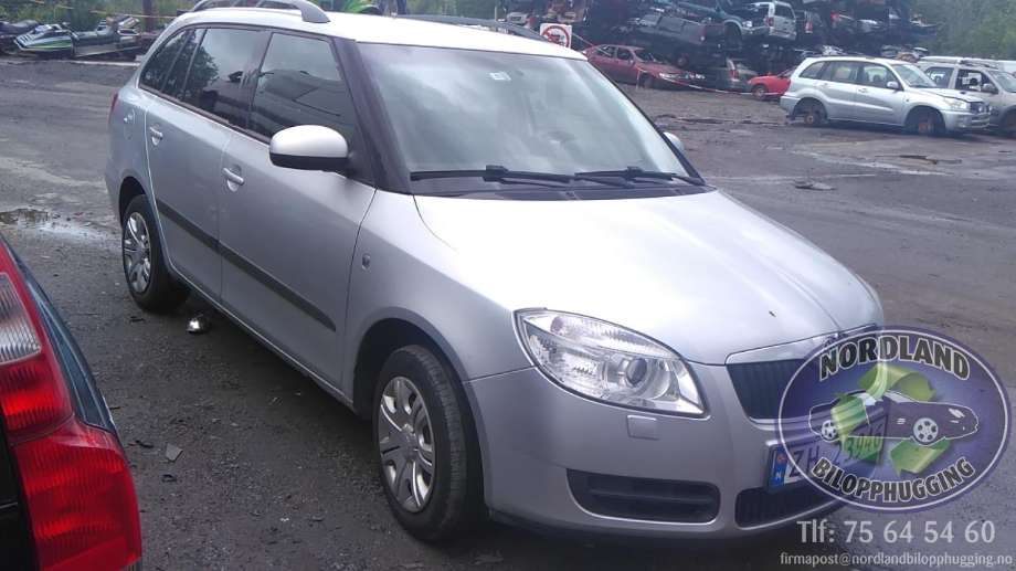 Škoda Fabia 2007-2010 (Type II, Fase 1) , Motorkode: BMS, Girkassekode: