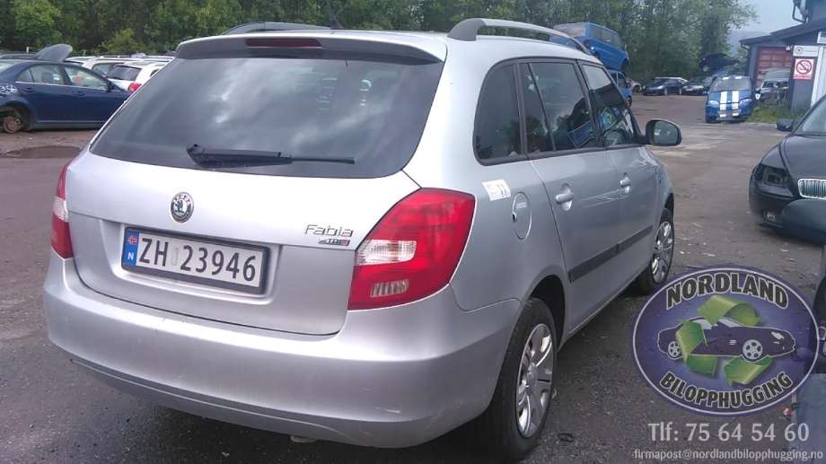 Škoda Fabia 2007-2010 (Type II, Fase 1) , Motorkode: BMS, Girkassekode: