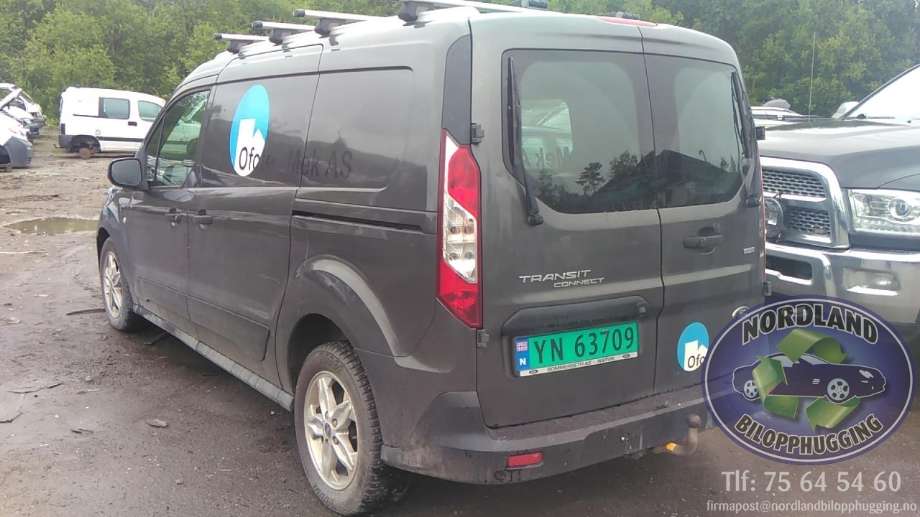 Ford Transit Connect 2018-->> Type II, Fase 2 , Motorkode: ZTGA, Girkassekode: 