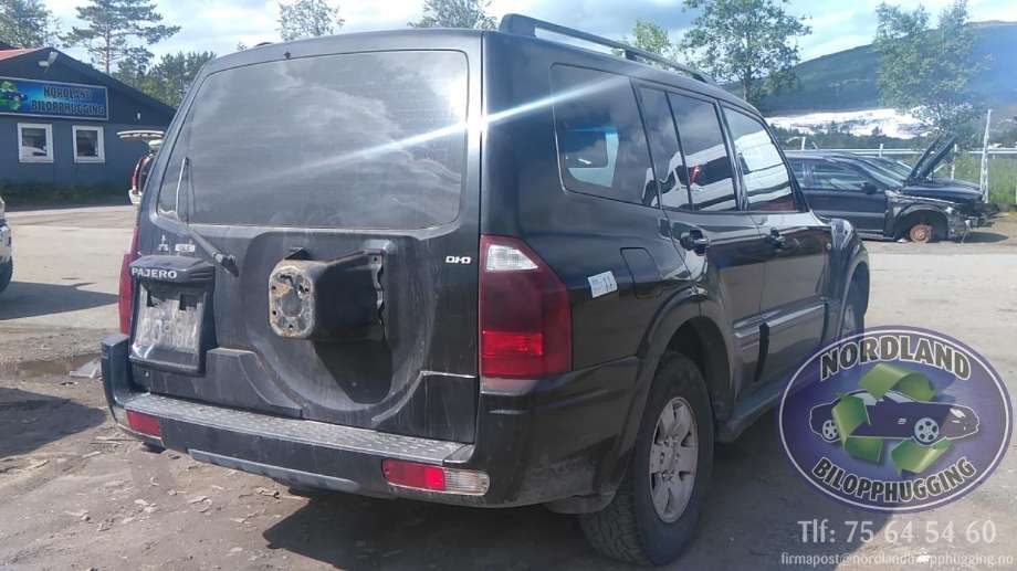 Mitsubishi Pajero 2000-2006 (Type III) delebil , Motorkode: 4M41, Girkassekode: