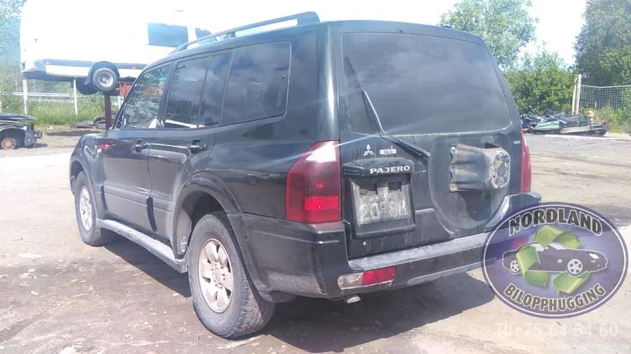 Mitsubishi Pajero 2000-2006 (Type III) delebil , Motorkode: 4M41, Girkassekode: