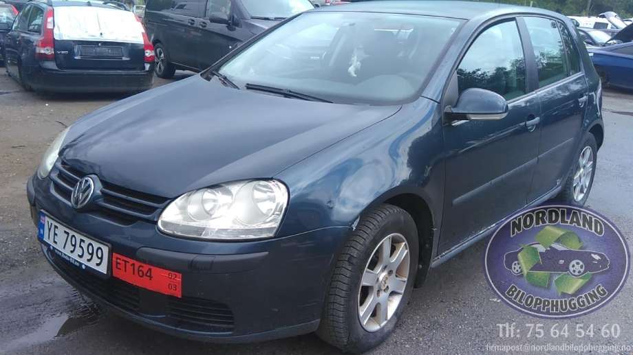 VW Golf, Plus/Cross 2005-2009 (Fase 1) delebil , Motorkode: BSE, Girkassekode: 