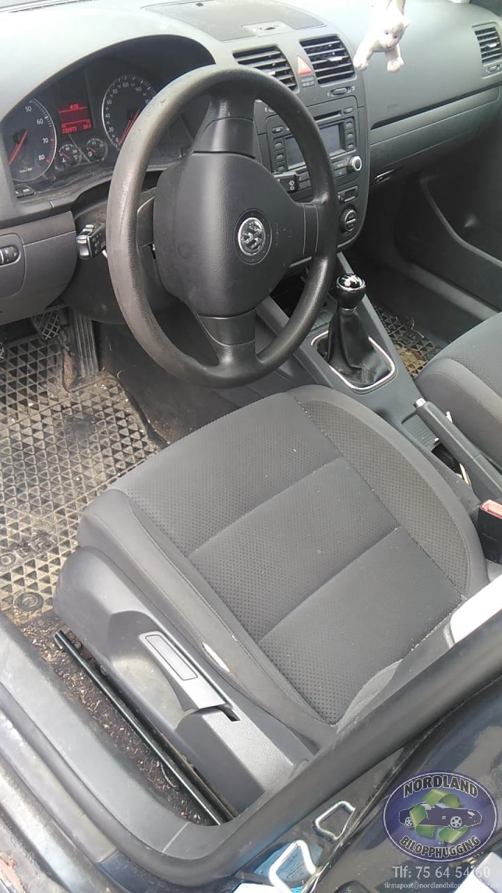 VW Golf, Plus/Cross 2005-2009 (Fase 1) delebil , Motorkode: BSE, Girkassekode: 