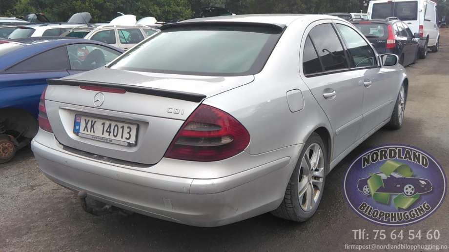Mercedes E-Klasse 2002-2006 (Fase 1) (W211) (W211), Motorkode: 646951, Girkassekode: