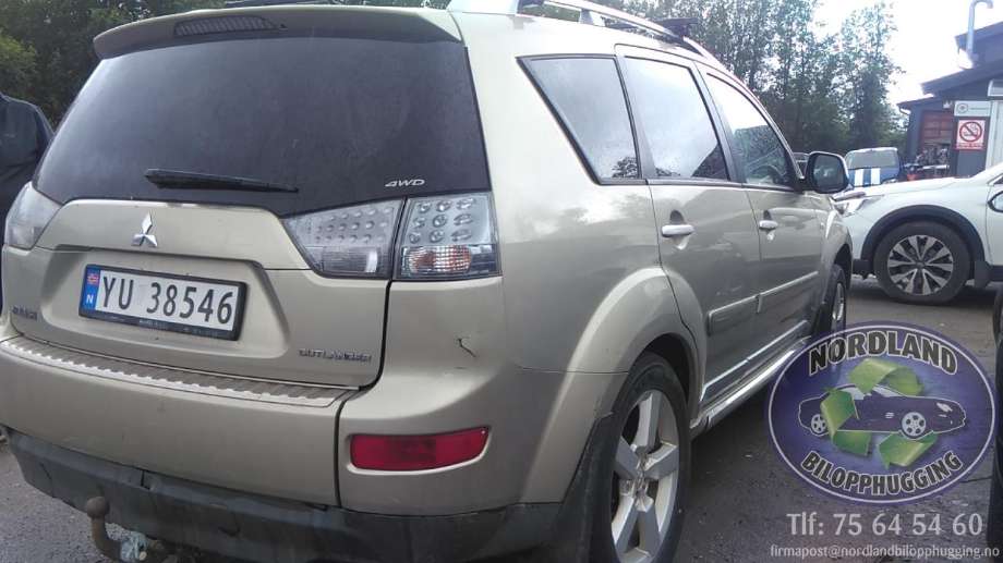 Mitsubishi Outlander 2007-2010 (Type II, Fase 1) delebil , Motorkode: BSY, Girkassekode: 