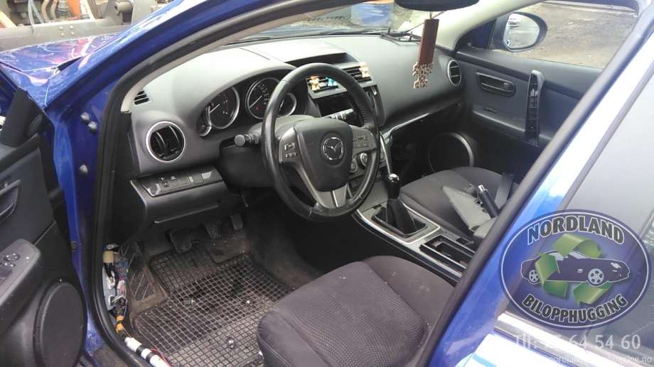 Mazda 6 2008-2010 (Type II, Fase 1) , Motorkode: RF, Girkassekode: