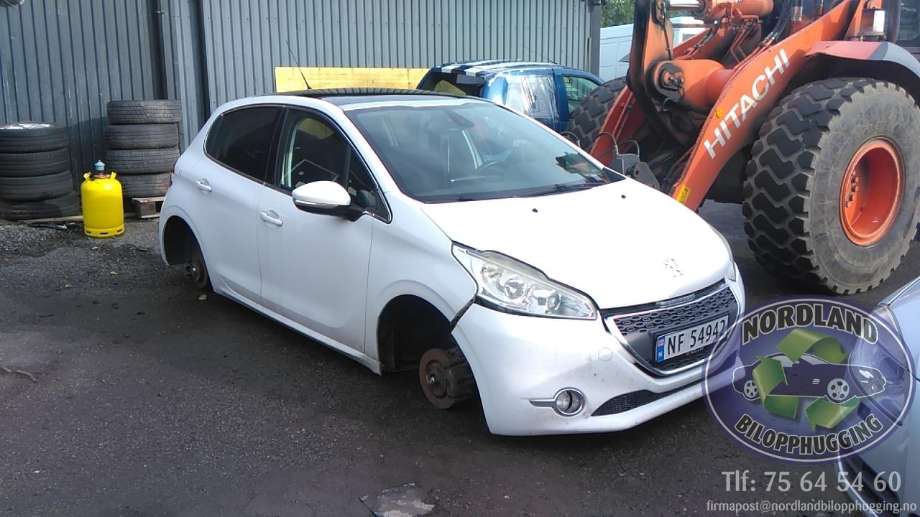 Peugeot 208 2012-2019 (Type I) delebil , Motorkode: 9H06, Girkassekode: