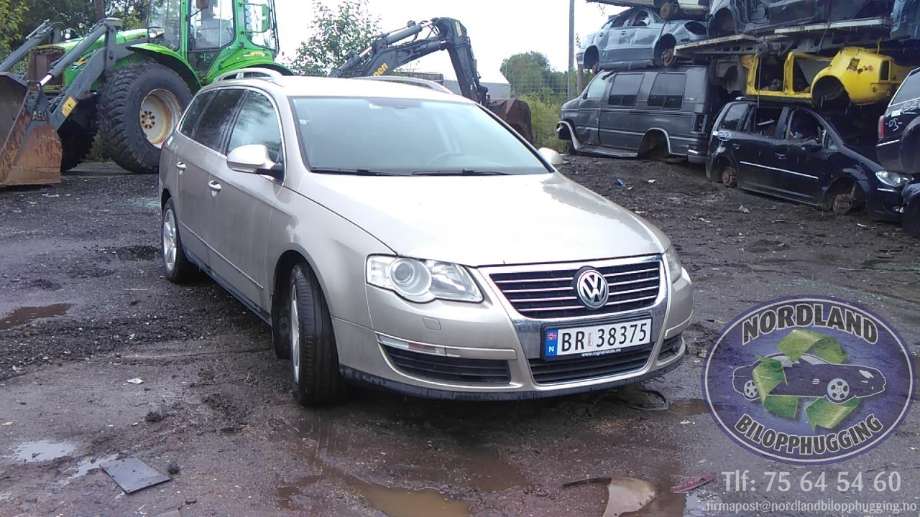 VW Passat 2005-2010 (B6) (B6), Motorkode: BKP, Girkassekode: