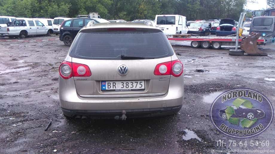 VW Passat 2005-2010 (B6) (B6), Motorkode: BKP, Girkassekode: