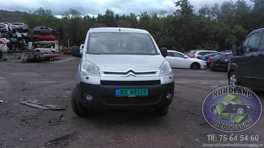 Citroën Berlingo, 2008-2015 (Type II, Fase 1) delebil , Motorkode: 9HF/9H06
