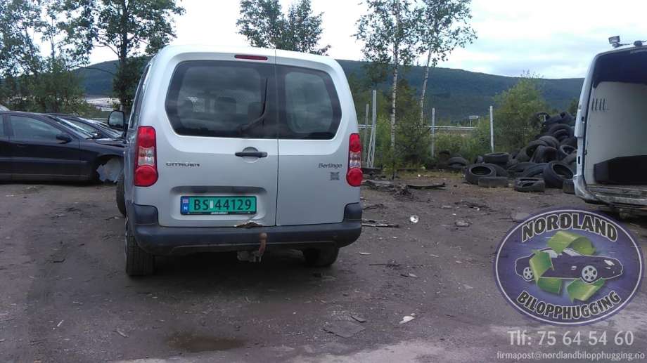 Citroën Berlingo 2008-2015 (Type II, Fase 1) , Motorkode: 9HF/9H06, Girkassekode: