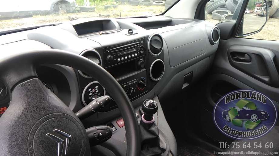 Citroën Berlingo 2008-2015 (Type II, Fase 1) , Motorkode: 9HF/9H06, Girkassekode: