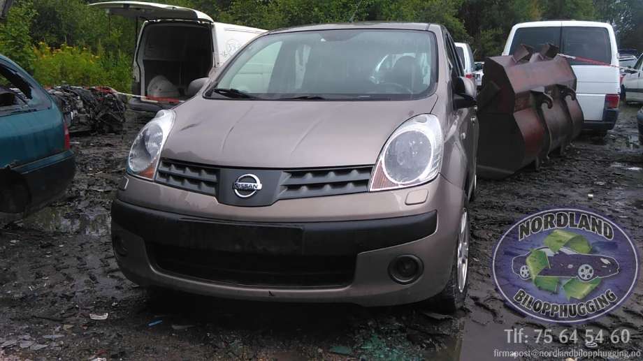Nissan Note 2006-2013 (Type I) delebil , Motorkode: K9K, Girkassekode: 
