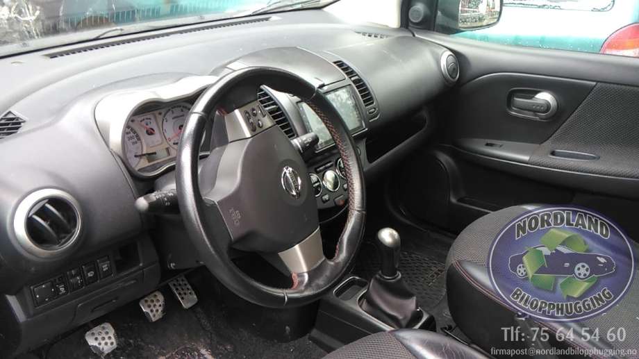 Nissan Note 2006-2013 (Type I) delebil , Motorkode: K9K, Girkassekode: 
