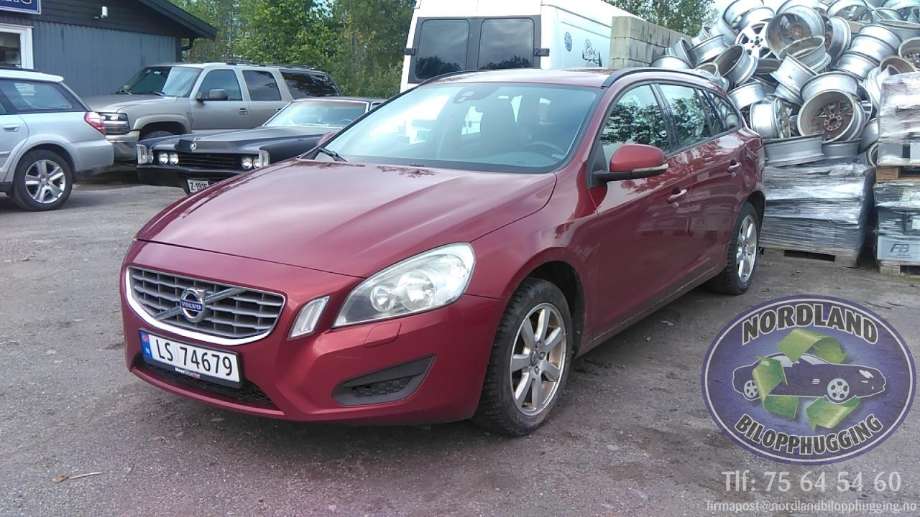 Volvo V60 2010-2013 (Type I, Fase 1) , Motorkode: D5204T2, Girkassekode: 