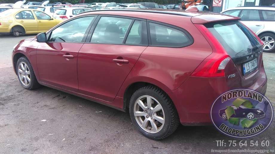 Volvo V60 2010-2013 (Type I, Fase 1) , Motorkode: D5204T2, Girkassekode: 
