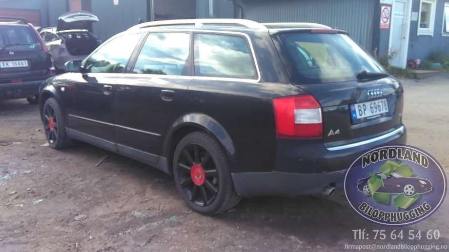 Audi A4 2001-2004 (Type II) (B6) (B6), Motorkode: AVJ, Girkassekode: 