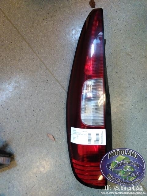 Baklykt venstre til Mitsubishi Colt, 2004-2008 (Type VII, Fase 1)  
