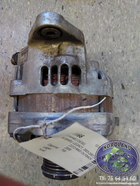 Dynamo diesel til Subaru Legacy, 2007-2009 (Type IV, Fase 2)  
