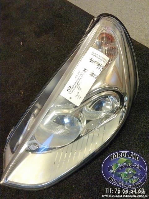Frontlykt venstre halogen til Ford S-Max 2006-2010 (Type I, Fase 1)