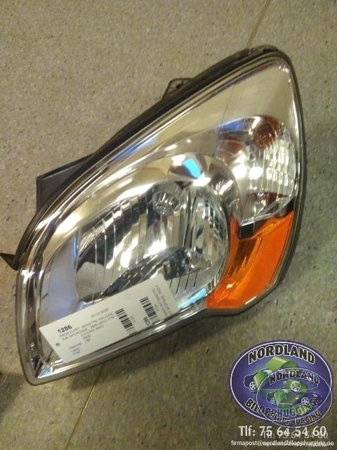 Frontlykt venstre halogen til Kia Sportage, 2005-2010 (Type II)  