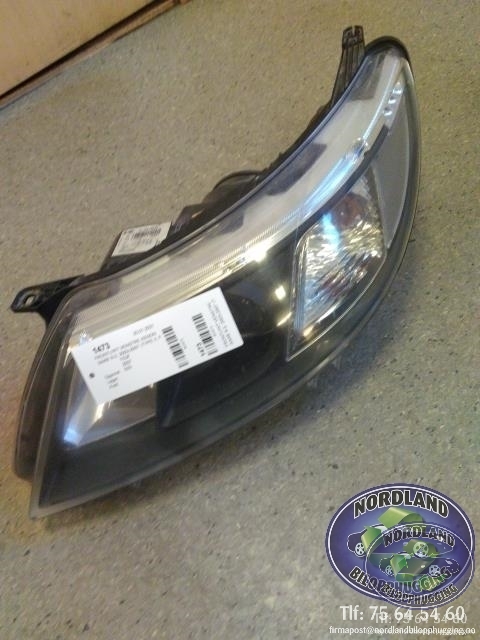 Frontlykt venstre xenon til Saab 9-3, 2003-2007 (Type II, Fase 1)  