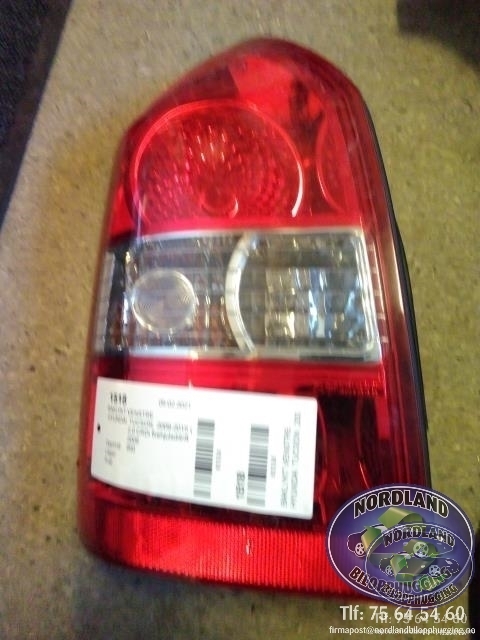Baklykt venstre til Hyundai Tucson, 2003-2009  
