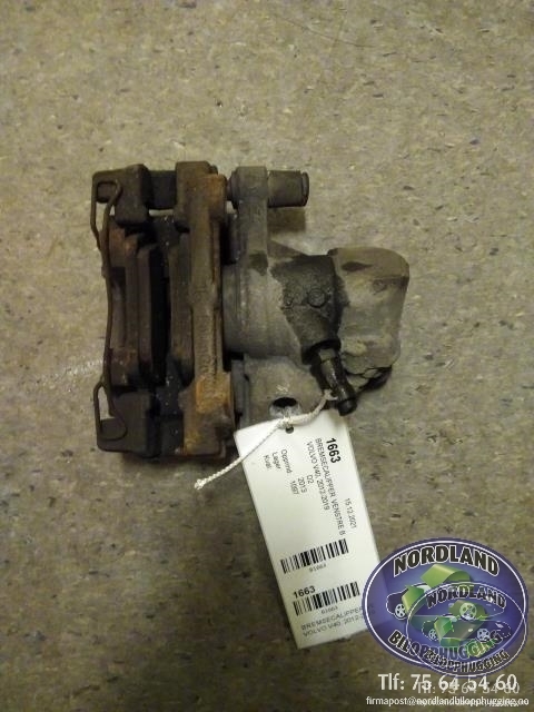 Bremsecaliper venstre bak til Volvo V40, 2012-2019  